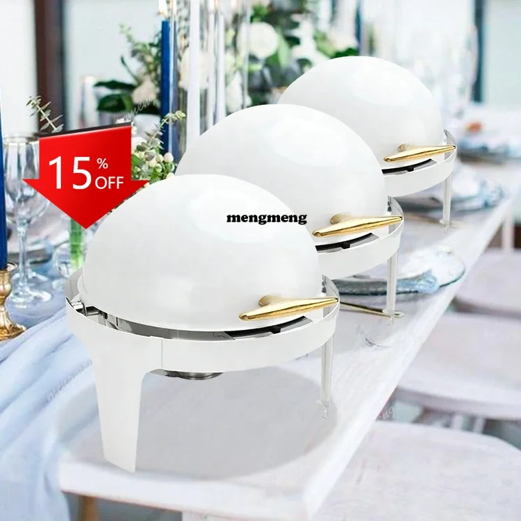 E132 Горячая распродажа: Белый набор для фуршета с крышкой-роллтопом, подогреватель для еды из нержавеющей стали 201, комплект для фуршета
E132 Горячая распродажа: Белый набор для фуршета с крышкой-роллтопом, подогреватель для еды из нержавеющей стали 201, комплект для фуршета