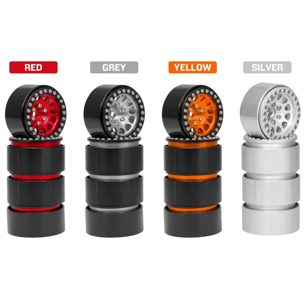 4PCS Metal 1.9 Beadlock Wheel Rim Hub for 1/10 Trxs Hsp Redcat Rc4wd Tamiya Axial SCX10 D90 HPI RC Car Spare Part
4PCS Metal 1.9 Beadlock Wheel Rim Hub for 1/10 Trxs Hsp Redcat Rc4wd Tamiya Axial SCX10 D90 HPI RC Car Spare Part