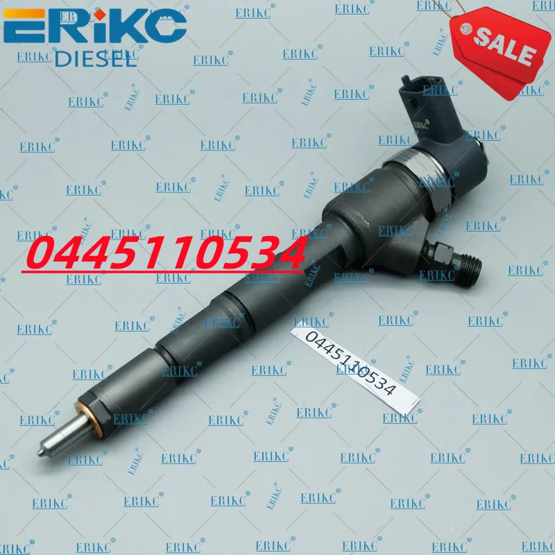 ERIKC 0445110534 Diesel Fuel Common Rail Injector 0445 110 534 Engine Fuel Injector Connector 0 445 110 534
ERIKC 0445110534 Diesel Fuel Common Rail Injector 0445 110 534 Engine Fuel Injector Connector 0 445 110 534