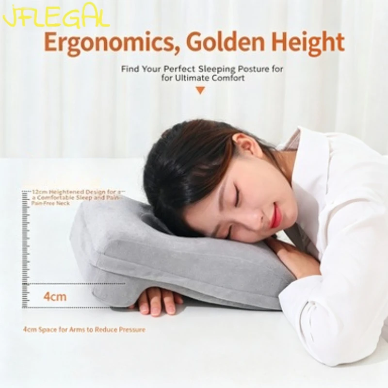 JFLEGAL Office Nap Pillow Memory Foam Desk Sleeping Cushion with Breathable Hole Ergonomic Siesta Pillow for Student Worker
JFLEGAL Office Nap Pillow Memory Foam Desk Sleeping Cushion with Breathable Hole Ergonomic Siesta Pillow for Student Worker