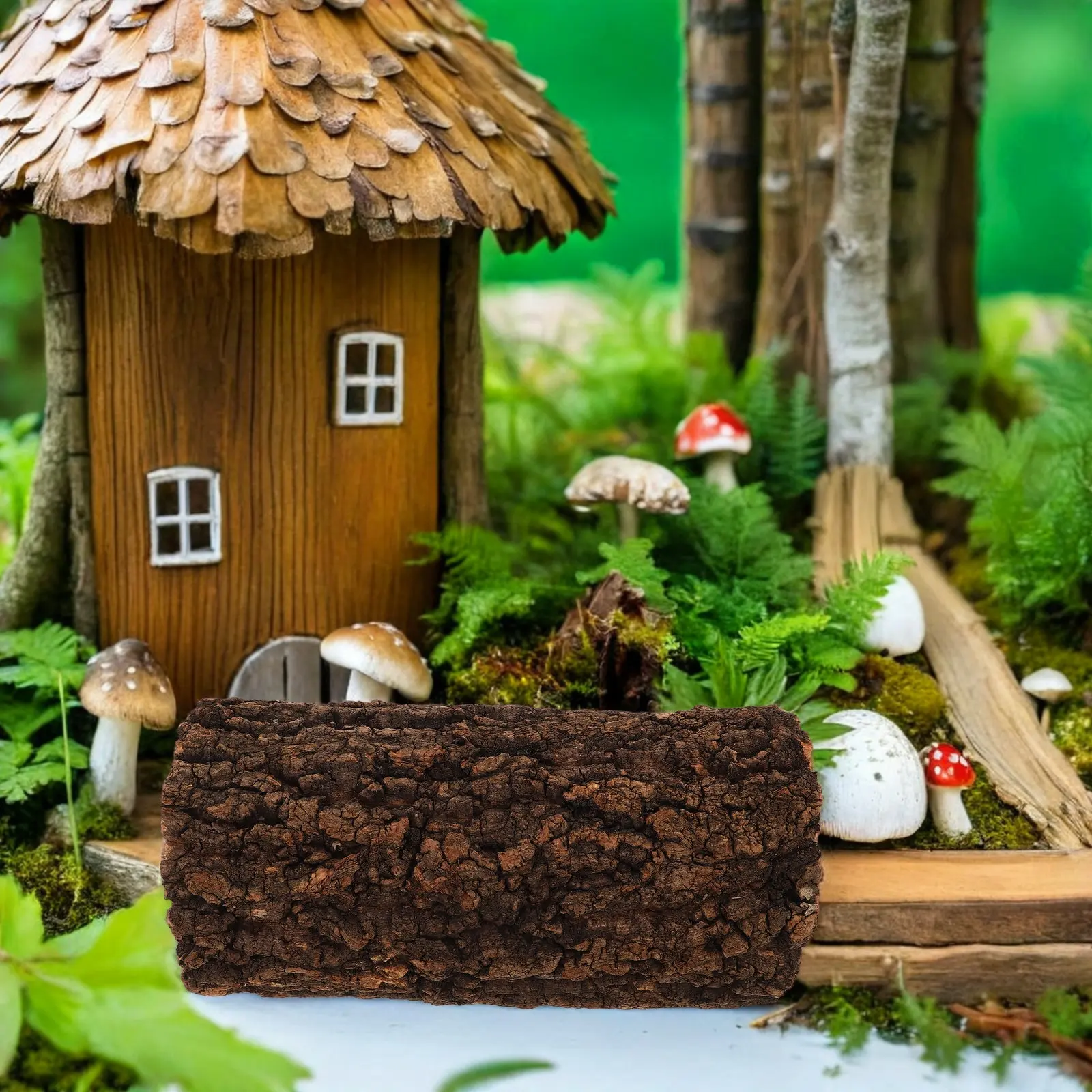 Terrarium Hide Log Natural Wood Cork Bark Style Reptile Shelter Cave for Humid Moist Hide Corn Snake Leopard Gecko Lizard
Terrarium Hide Log Natural Wood Cork Bark Style Reptile Shelter Cave for Humid Moist Hide Corn Snake Leopard Gecko Lizard