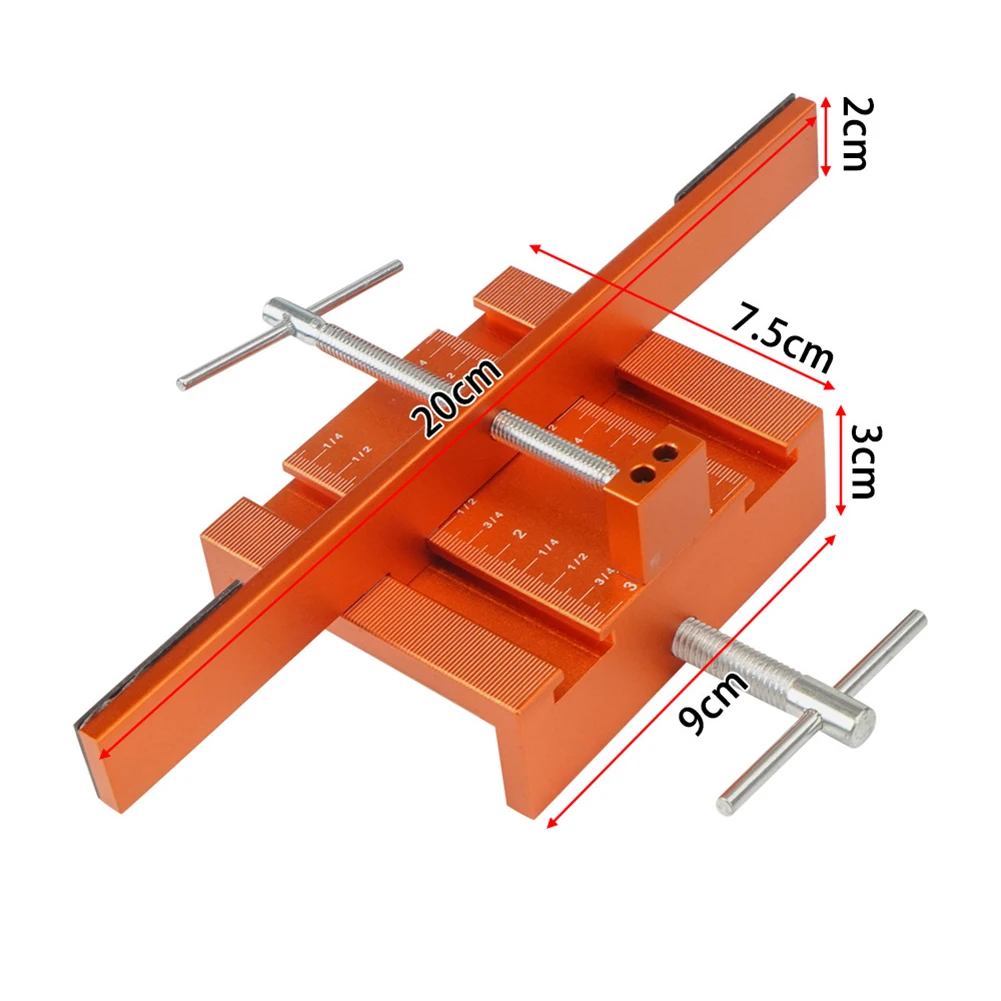 Aluminum Alloy Jig Cabinet Clamp Aluminum Alloy Door Panels Up To 2" Thick Frameless Cabinets Integrated Clamp
Aluminum Alloy Jig Cabinet Clamp Aluminum Alloy Door Panels Up To 2" Thick Frameless Cabinets Integrated Clamp