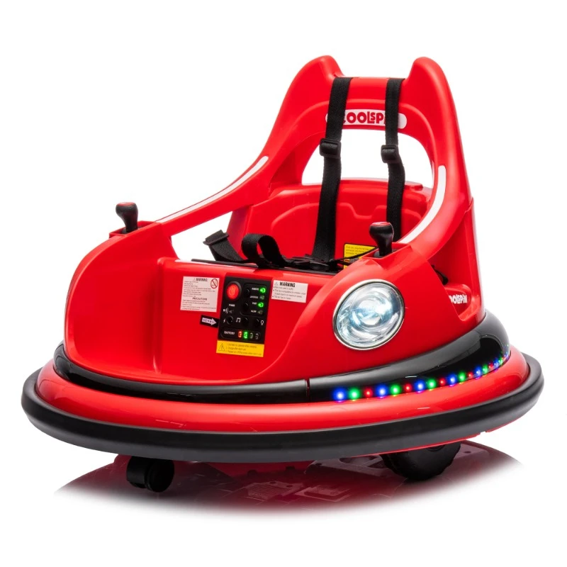 12V ride on bumper car for kids,electric car for kids, Vehicle body with anti-collision padding Five-point Safety Belt
12V ride on bumper car for kids,electric car for kids, Vehicle body with anti-collision padding Five-point Safety Belt