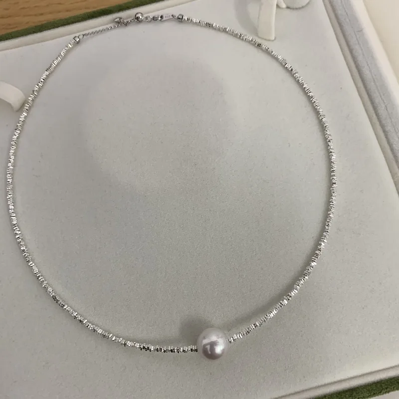 N ожерелье из серебра 925 пробы, яркая фотосветящаяся Серебряная цепочка длиной до ключиц, 11 ~ 12 м
N ожерелье из серебра 925 пробы, яркая фотосветящаяся Серебряная цепочка длиной до ключиц, 11 ~ 12 м
