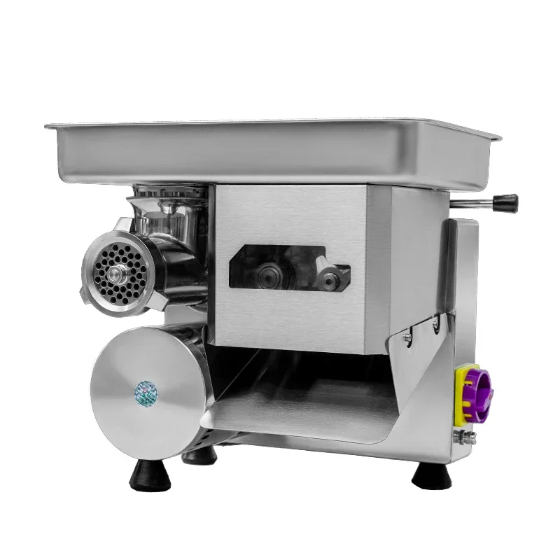 Grinding meat, commercial multi-functional meat slicing and shredding machine, high-power desktop electric stainless steel
Grinding meat, commercial multi-functional meat slicing and shredding machine, high-power desktop electric stainless steel