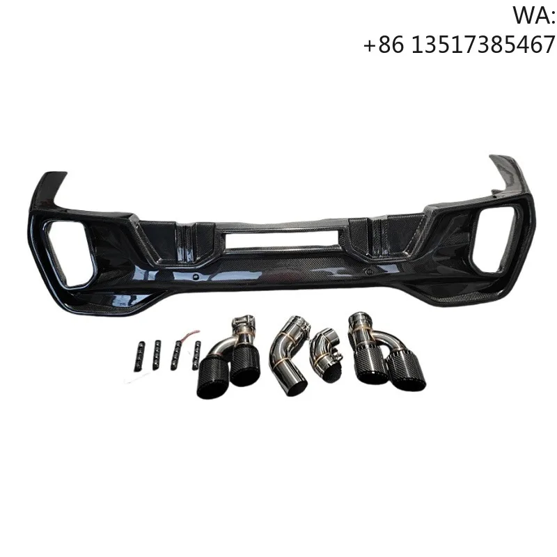 LD Type Carbon Fiber Body Kit for BMW X6 G06, Front Lip, Rear Diffuser, Side Skirts, Spoiler, Middle Mesh Mirror Shell
LD Type Carbon Fiber Body Kit for BMW X6 G06, Front Lip, Rear Diffuser, Side Skirts, Spoiler, Middle Mesh Mirror Shell