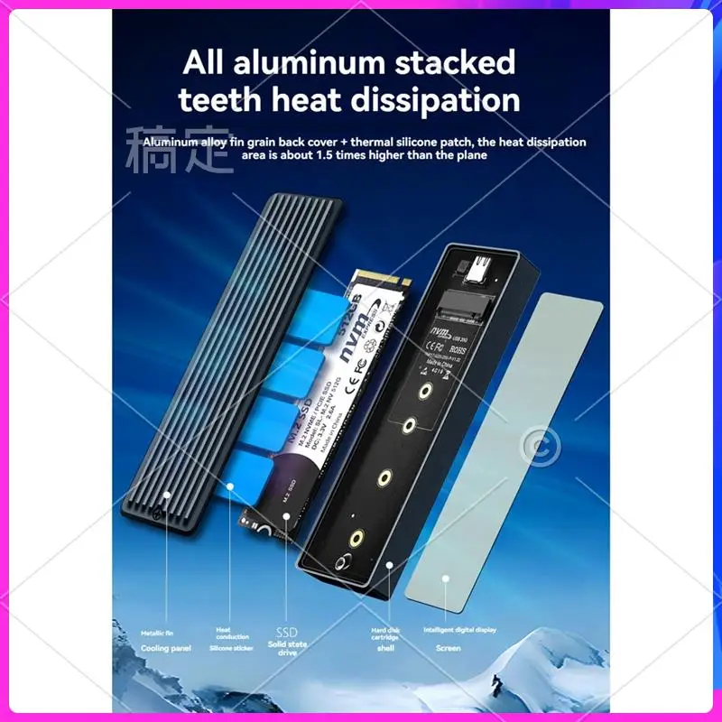 ABT-SSD Enclosure M.2 SSD Enclosure M.2 SATA SSD Enclosure SSD Enclosure Withdisplay Screen
ABT-SSD Enclosure M.2 SSD Enclosure M.2 SATA SSD Enclosure SSD Enclosure Withdisplay Screen