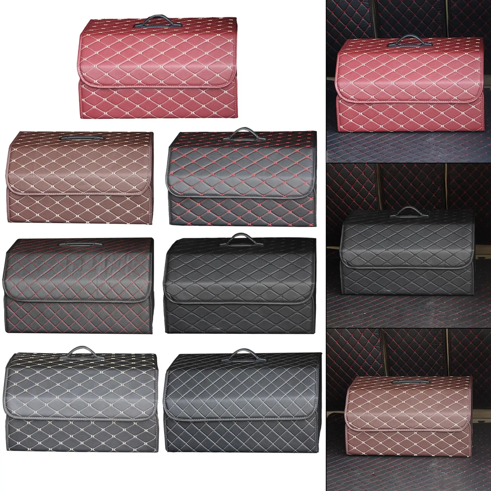 Trunk Storage Box Organizer Multipurpose Stowing ing PU Portable Waterproof Large Capacity Case Holder Auto Trunk Box
Trunk Storage Box Organizer Multipurpose Stowing ing PU Portable Waterproof Large Capacity Case Holder Auto Trunk Box