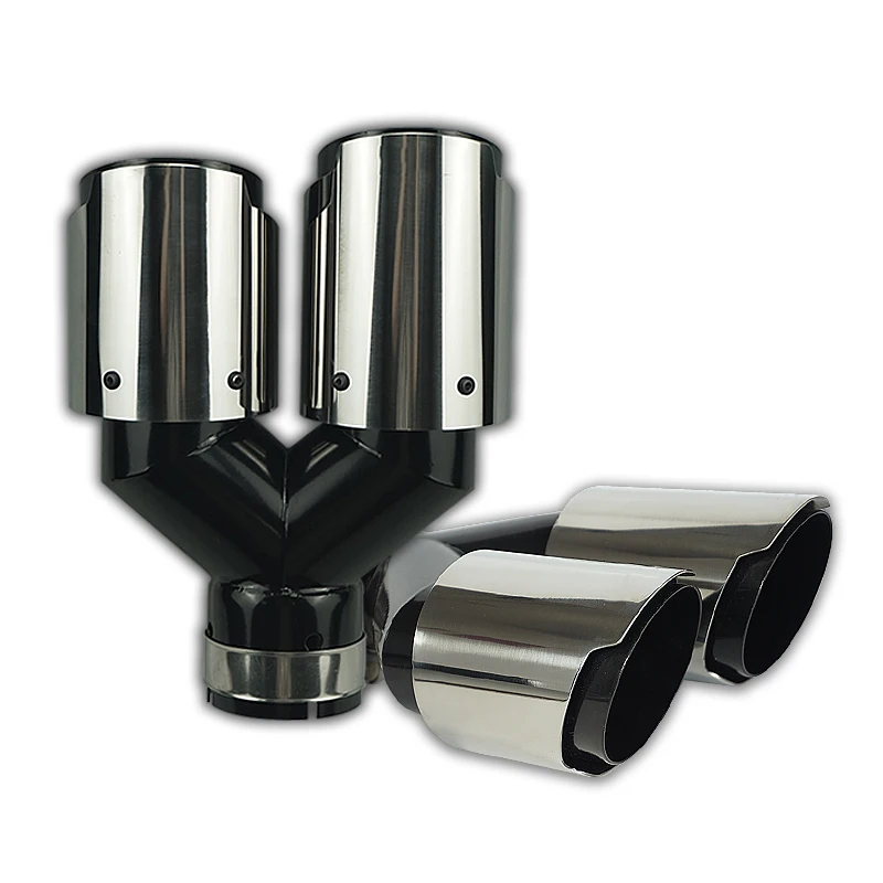 Factory Export A4 Model Dual Out Y-Shape Stainless Steel Pipe Universal Car Muffler Tail Tip Modification
Factory Export A4 Model Dual Out Y-Shape Stainless Steel Pipe Universal Car Muffler Tail Tip Modification