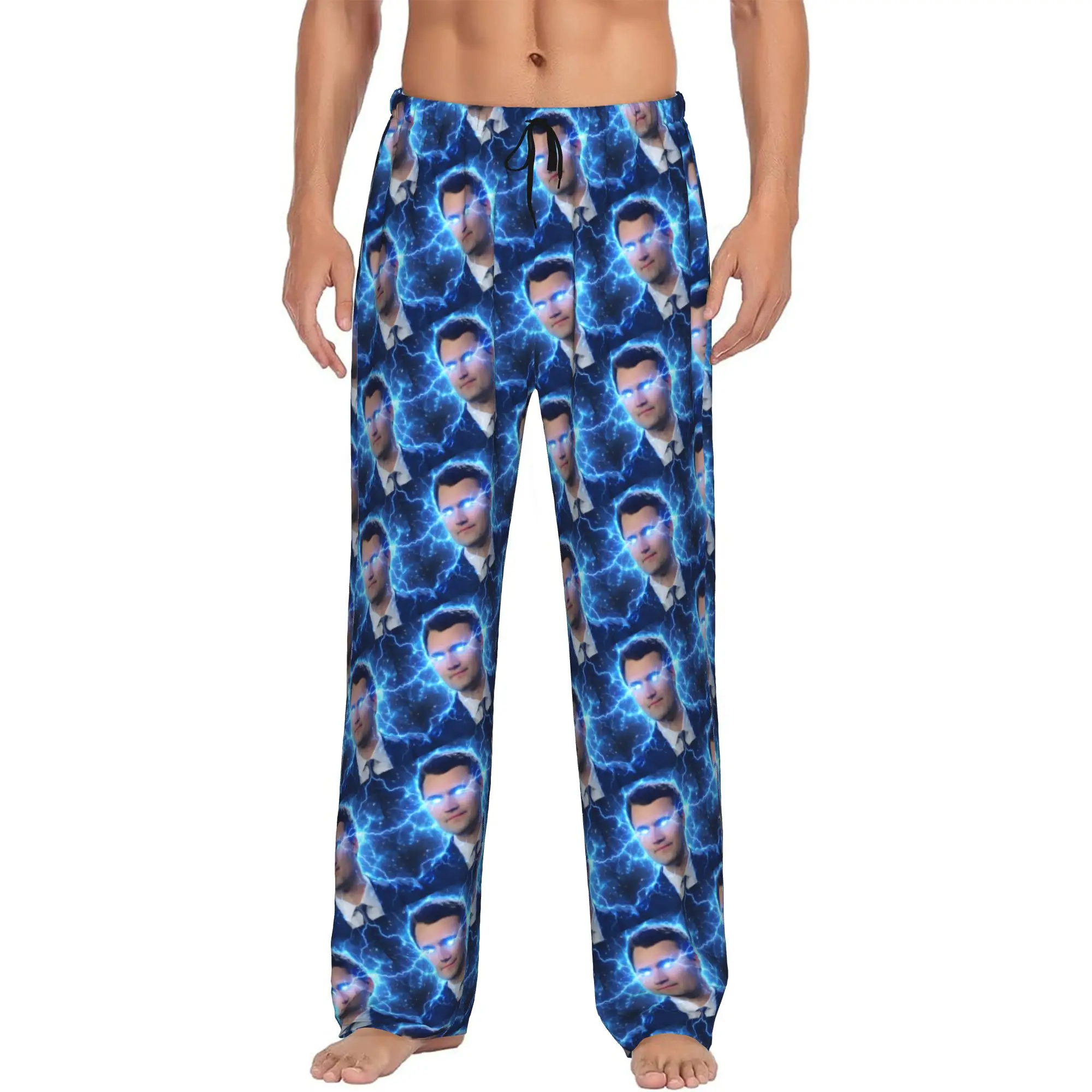 Custom C-Charlie Funny K-Kirk Pajama Pants Men's Lounge Sleep Stretch Sleepwear Bottoms with Pockets
Custom C-Charlie Funny K-Kirk Pajama Pants Men's Lounge Sleep Stretch Sleepwear Bottoms with Pockets