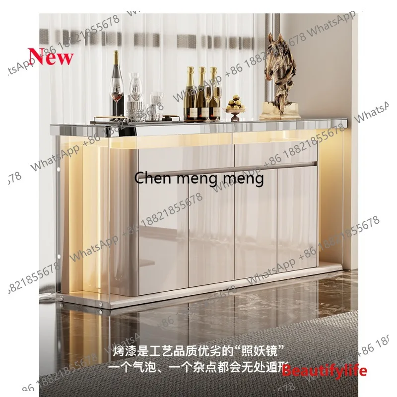 Роскошный итальянский легкий буфет 07M, входной шкаф для гостиной, встроенный высококачественный шкафчик для ресторана от стены
Роскошный итальянский легкий буфет 07M, входной шкаф для гостиной, встроенный высококачественный шкафчик для ресторана от стены
