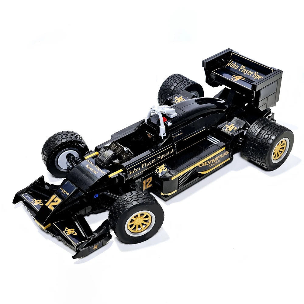 New MOC Speed Series 1985 Grand Prix Lotus 97T Racing Car Model Building Blocks DIY Car Assembly Toy Adult Collectible Gift
New MOC Speed Series 1985 Grand Prix Lotus 97T Racing Car Model Building Blocks DIY Car Assembly Toy Adult Collectible Gift