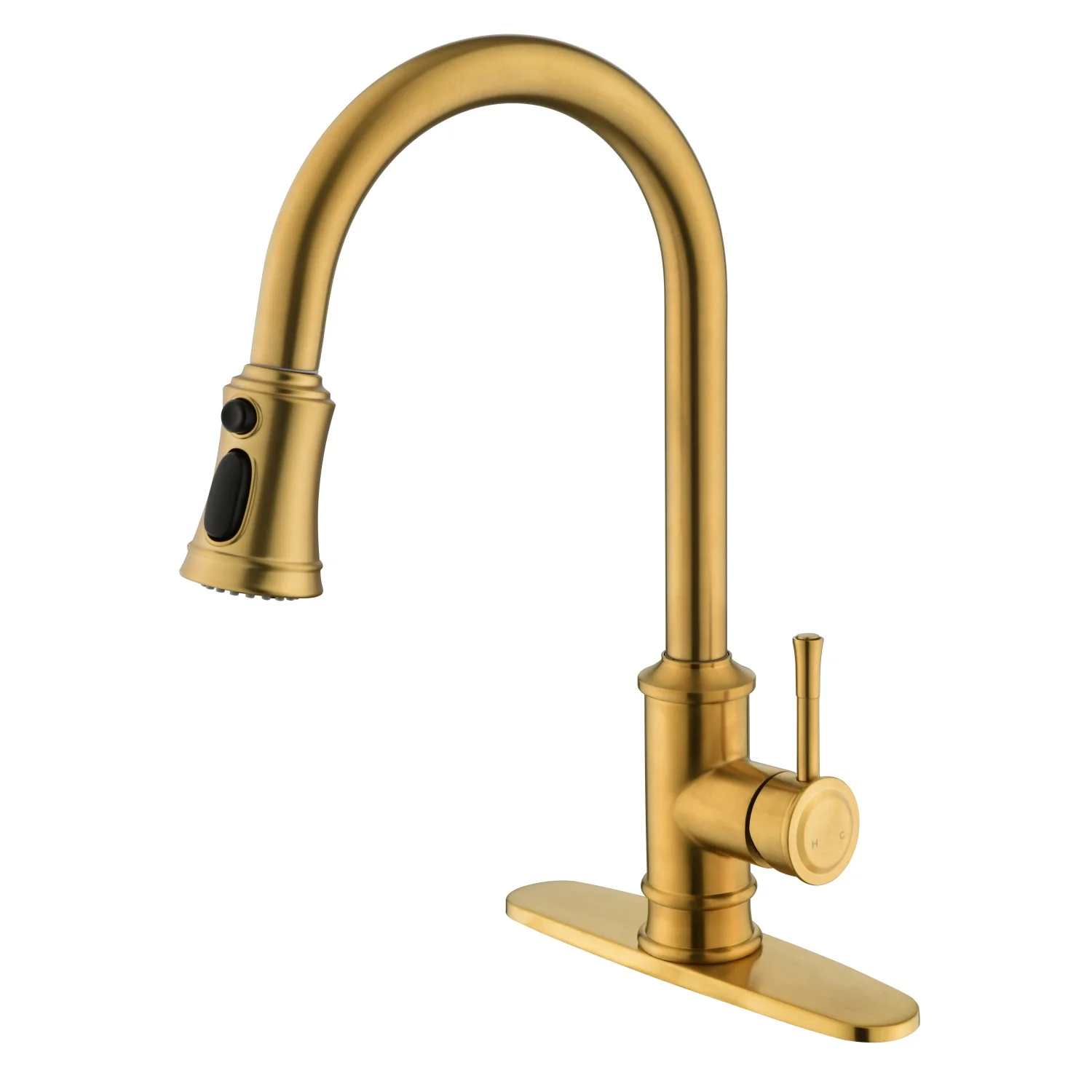 Single Handle High Arc Brushed Nickel Pull Out Kitchen Faucet, Single Level Stainless Steel Kitchen Sink Faucets with Pull Down
Single Handle High Arc Brushed Nickel Pull Out Kitchen Faucet, Single Level Stainless Steel Kitchen Sink Faucets with Pull Down