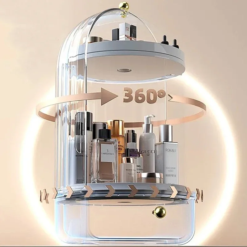 25 360 ° Вращающийся органайзер для макияжа, большая вместительная полка для хранения косметики, туалетная полка, столешница, роскошный вращающийся витрина для хранения
25 360 ° Вращающийся органайзер для макияжа, большая вместительная полка для хранения косметики, туалетная полка, столешница, роскошный вращающийся витрина для хранения