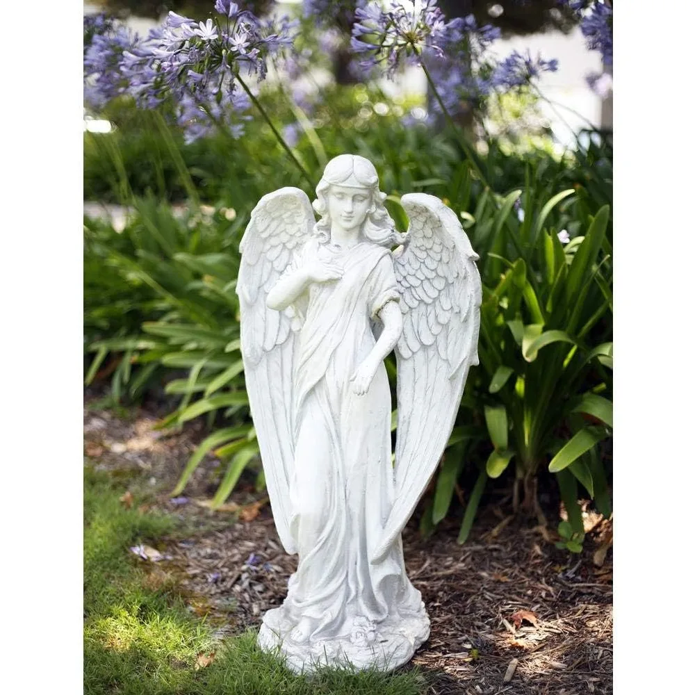 Statue Outdoor Garden, Patio, Deck, Porch-Yard Art Decoration, 16"L x 12"W x 31"H, 31" H - Angel
Statue Outdoor Garden, Patio, Deck, Porch-Yard Art Decoration, 16"L x 12"W x 31"H, 31" H - Angel