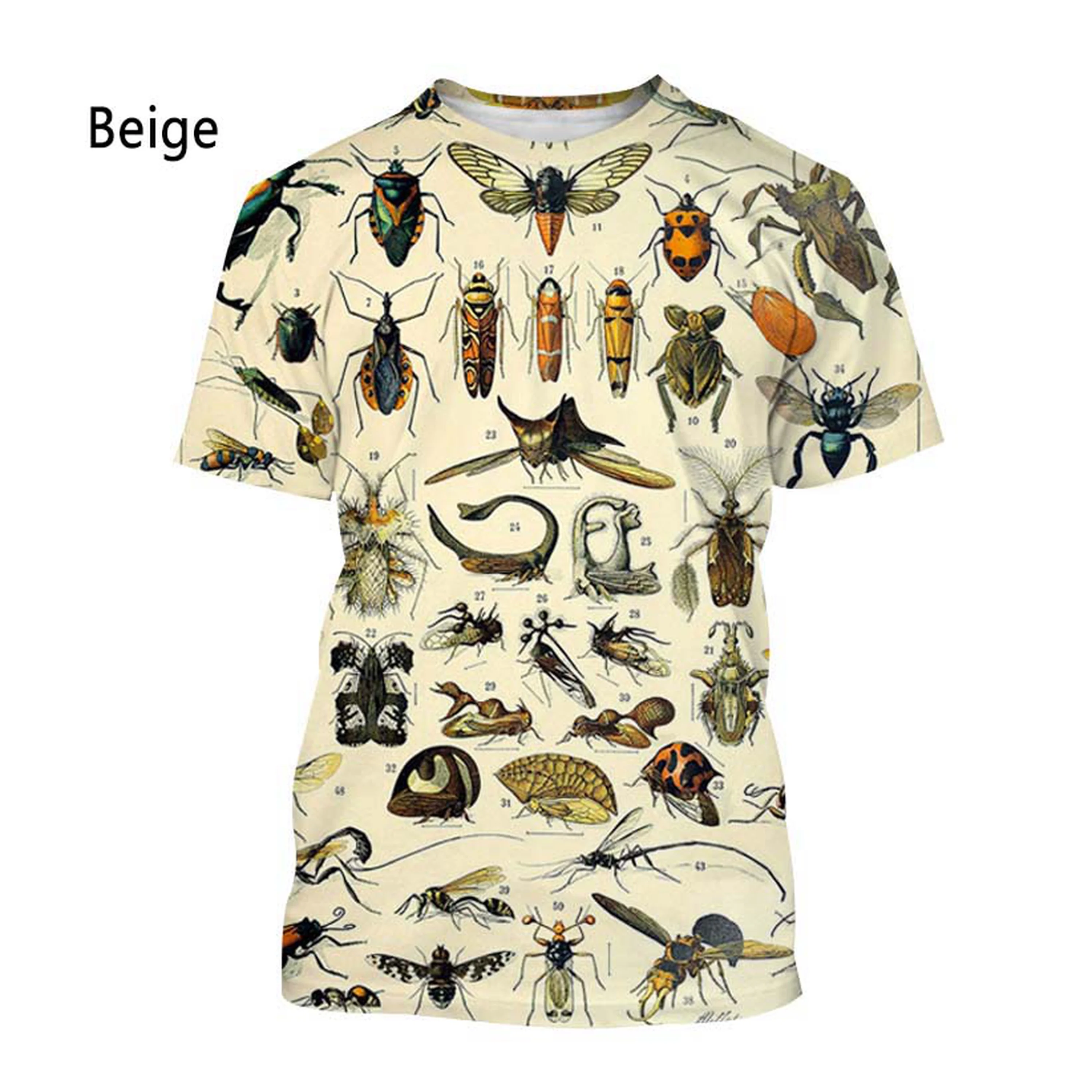 2022 New Fashion Insect Bird 3D Printing T-shirt Men's and Women's Summer Casual Short-sleeved Harajuku T-shirt Top Fashionable
2022 New Fashion Insect Bird 3D Printing T-shirt Men's and Women's Summer Casual Short-sleeved Harajuku T-shirt Top Fashionable