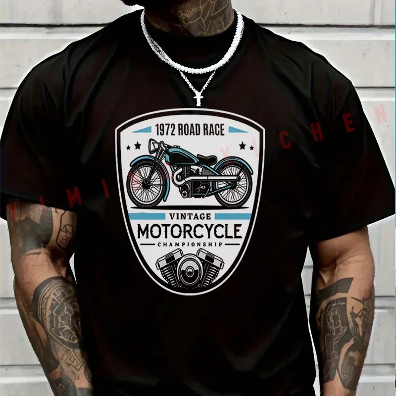 2026 Motorbike Men TShirt Casual A Close Up Of A Motorcycle Badge T-shirt Short Sleeve Summer Chopper Vintage Streetwear Top Tee
2026 Motorbike Men TShirt Casual A Close Up Of A Motorcycle Badge T-shirt Short Sleeve Summer Chopper Vintage Streetwear Top Tee