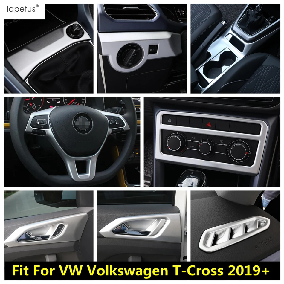 Matte Accessories For VW Volkswagen T-Cross T Cross 2019 - 2023 Air AC Vent Outlet Window Lift Handle Bowl Head Light Cover Trim
Matte Accessories For VW Volkswagen T-Cross T Cross 2019 - 2023 Air AC Vent Outlet Window Lift Handle Bowl Head Light Cover Trim