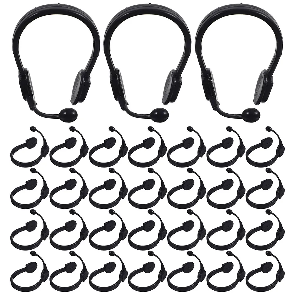 100Pcs Miniature Black Plastic Simulated Earphone Portable Headset Decoration Pretend Play Dressing Parts Mini Earphone Model
100Pcs Miniature Black Plastic Simulated Earphone Portable Headset Decoration Pretend Play Dressing Parts Mini Earphone Model