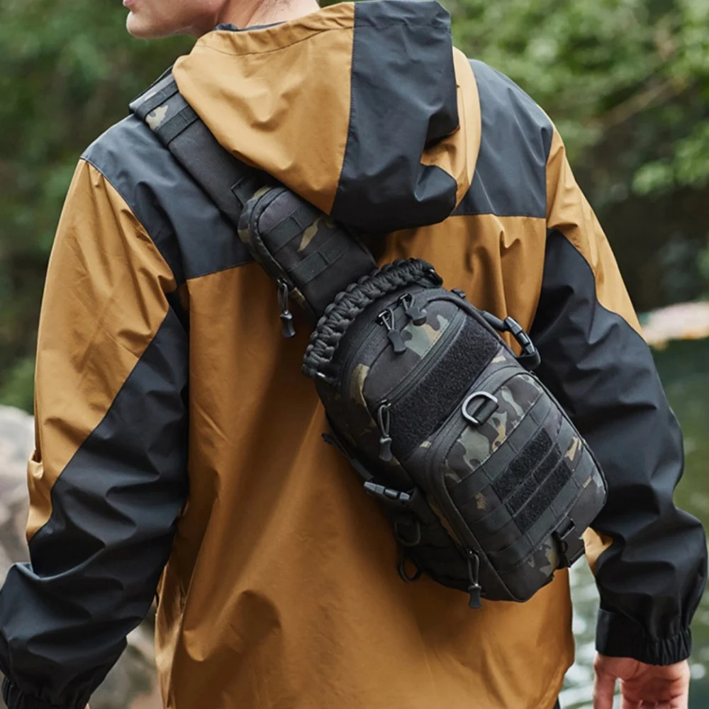 Camping Chest Bag Lightweight Climbing Sling Bags Hiking Shoulder Bag Strong Tactical Sports Bag For Fishing Cycling Climbing
Camping Chest Bag Lightweight Climbing Sling Bags Hiking Shoulder Bag Strong Tactical Sports Bag For Fishing Cycling Climbing