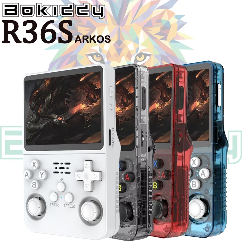 B0KIDDY R36S Ретро портативная игровая консоль Linux System 3,5-дюймовый IPS-экран Портативный карманный видеоплеер 256 ГБ Игры Подарок ребенку
B0KIDDY R36S Ретро портативная игровая консоль Linux System 3,5-дюймовый IPS-экран Портативный карманный видеоплеер 256 ГБ Игры Подарок ребенку