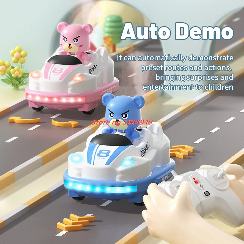 Parent Child Interaction Electric RC Stunt Car Remote Bumper Car Sound Light music Parent-child Competitive Interaction Car Toy
Parent Child Interaction Electric RC Stunt Car Remote Bumper Car Sound Light music Parent-child Competitive Interaction Car Toy