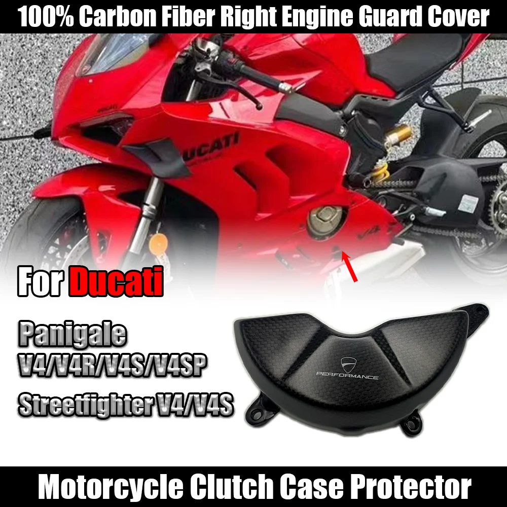Motorcycle Accessories For Ducati Panigale V4/V4R Left Engine Crankcase Carbon Fiber Cover Motorcycle Generator Case Cover Guard
Motorcycle Accessories For Ducati Panigale V4/V4R Left Engine Crankcase Carbon Fiber Cover Motorcycle Generator Case Cover Guard