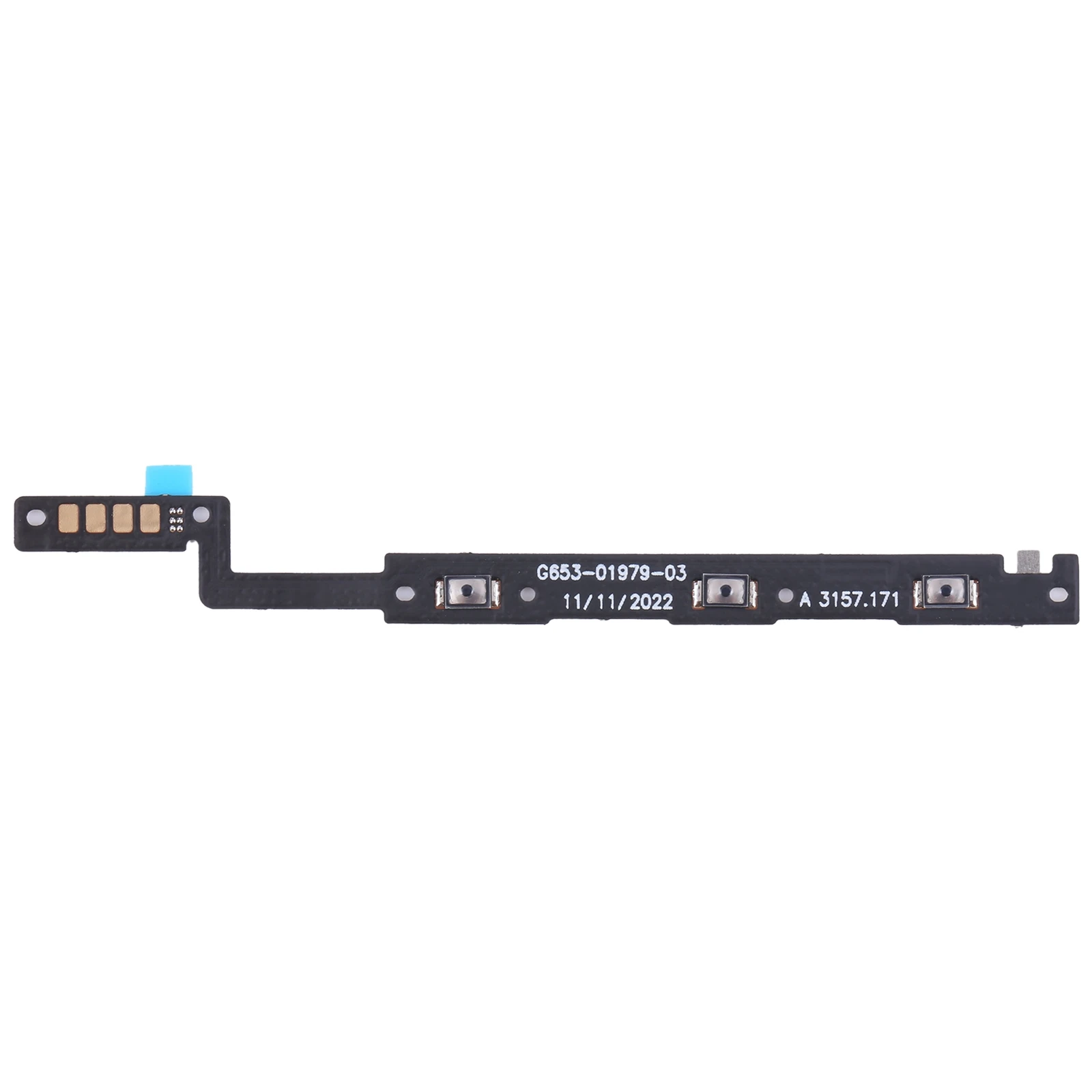 Flex Cable Replacement Part For Google Pixel 8 Pro Power Button & Volume Button Flex Cable
Flex Cable Replacement Part For Google Pixel 8 Pro Power Button & Volume Button Flex Cable
