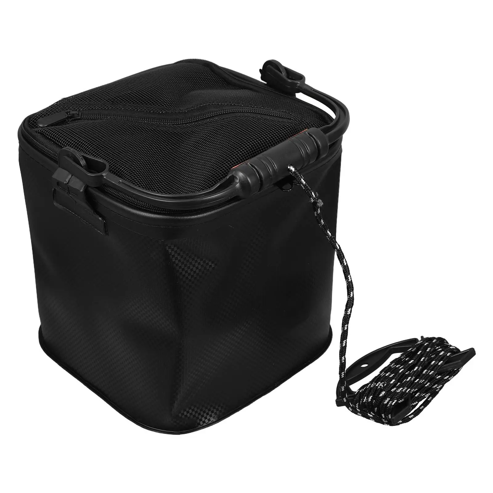 Fishing Bucket EVA Large Capacity Mesh Lid Clam Bag Minnow Bucket Storage Collapsible Portable Fish Basket
Fishing Bucket EVA Large Capacity Mesh Lid Clam Bag Minnow Bucket Storage Collapsible Portable Fish Basket