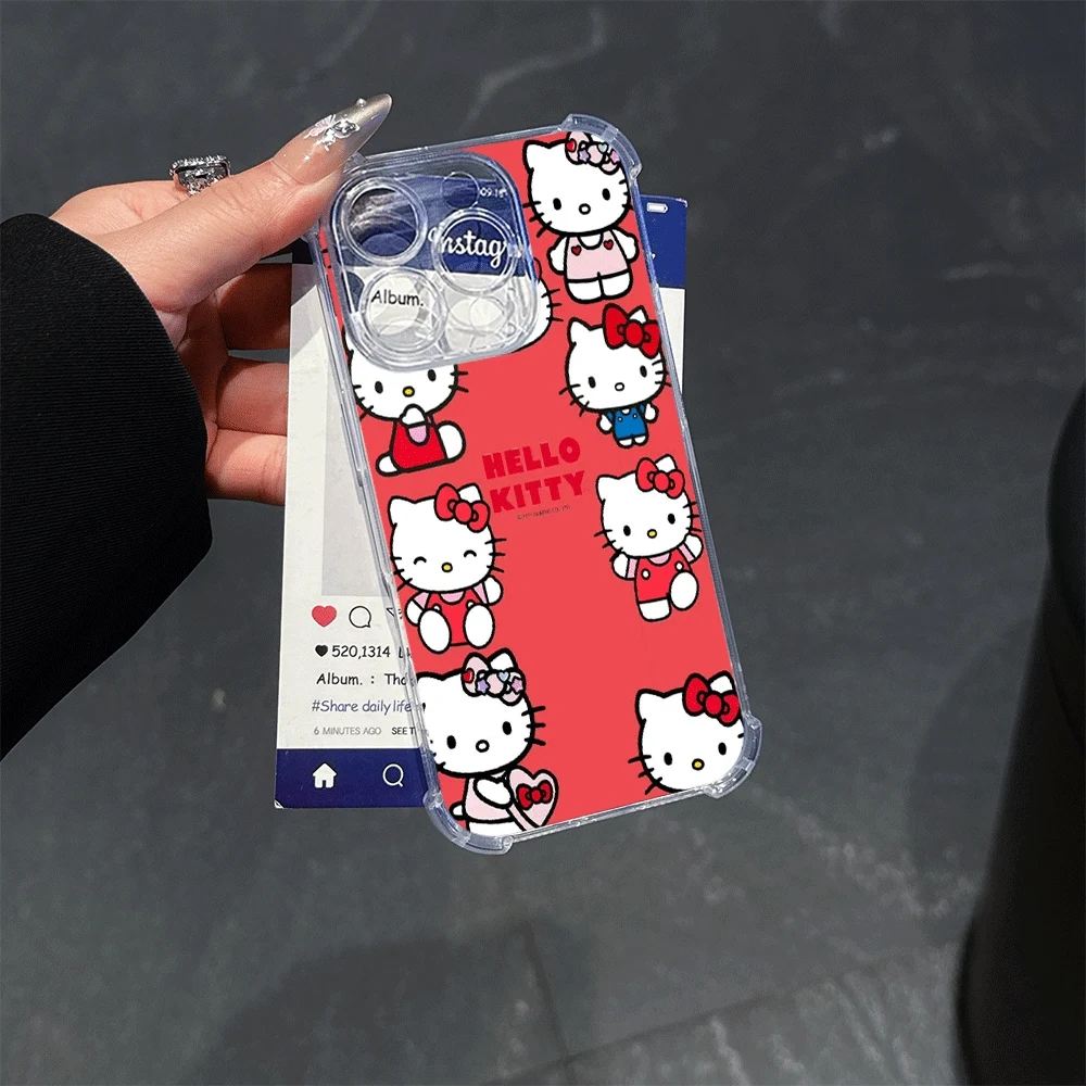 Hello Kitty Cat Clear Phone Case For IPhone14 Pro IPhone 16/15/14/13/12/11/x/xs/xs Max Woman Phone Cases Sanrio Cute Accessory
Hello Kitty Cat Clear Phone Case For IPhone14 Pro IPhone 16/15/14/13/12/11/x/xs/xs Max Woman Phone Cases Sanrio Cute Accessory