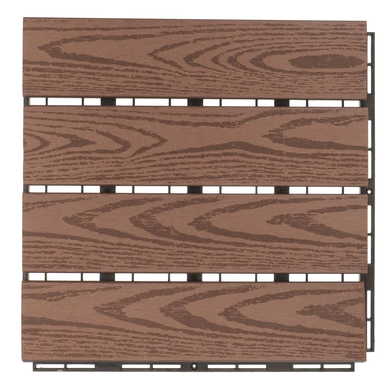 Plastic Deck Tiles 30x30cm Coffee Color Pressed Flooring Waterproof Easy Cut Clean Anti Slip Outdoor Balcony Floor
Plastic Deck Tiles 30x30cm Coffee Color Pressed Flooring Waterproof Easy Cut Clean Anti Slip Outdoor Balcony Floor