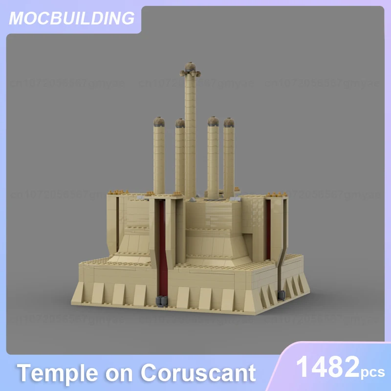 Temple on Coruscant Model MOC Building Blocks UCS Space DIY Assemble Bricks Educational Creative Collection Toys Gifts 1482PCS
Temple on Coruscant Model MOC Building Blocks UCS Space DIY Assemble Bricks Educational Creative Collection Toys Gifts 1482PCS