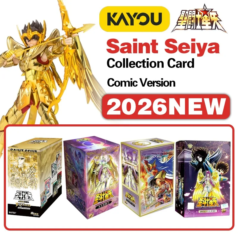 2026NewKAYOU Saint Seiya Card Manga Edition Collection Card SE Athena Purple Dragon Aldebaran Anime BP Saori Kido Toys Gifts
2026NewKAYOU Saint Seiya Card Manga Edition Collection Card SE Athena Purple Dragon Aldebaran Anime BP Saori Kido Toys Gifts