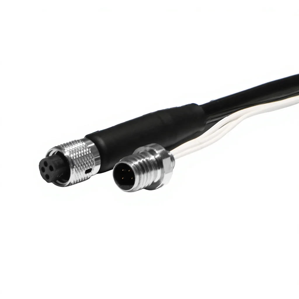 IP68 Ultra- Microminiature Waterproof Connector 4-pin Male and Female Plug and Socket Connector Brass Contact Stainless Steel
IP68 Ultra- Microminiature Waterproof Connector 4-pin Male and Female Plug and Socket Connector Brass Contact Stainless Steel
