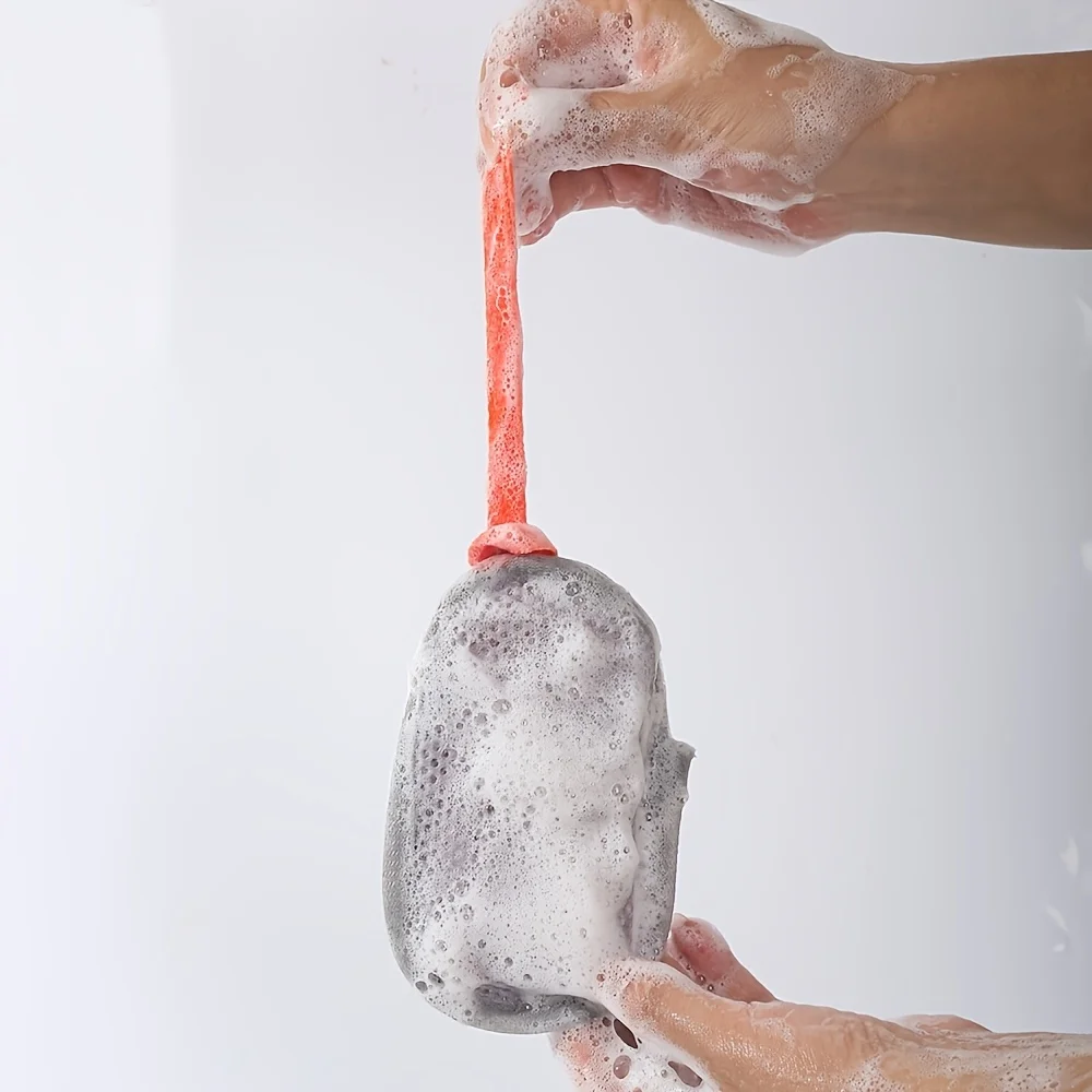 2pcs soap net bag, foaming net, double-sided bar soap, foaming net for shower, scrubbing, face wash, and hair shampoo net bag
2pcs soap net bag, foaming net, double-sided bar soap, foaming net for shower, scrubbing, face wash, and hair shampoo net bag