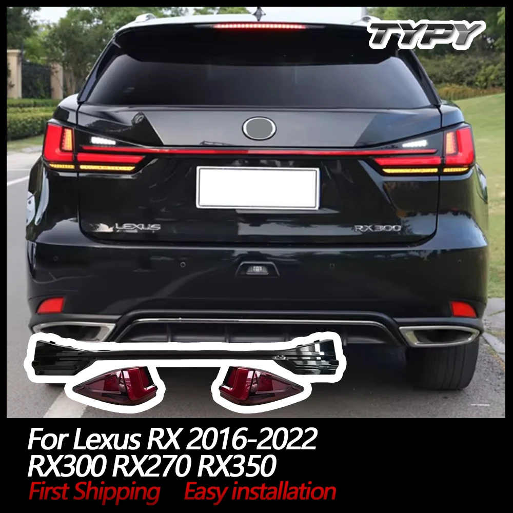 Car Tail Lamp Modified LED Through Taillamp Taillight Turn Signal Lamp Brake Light For Lexus RX 2016-2022 RX300 RX450H
Car Tail Lamp Modified LED Through Taillamp Taillight Turn Signal Lamp Brake Light For Lexus RX 2016-2022 RX300 RX450H