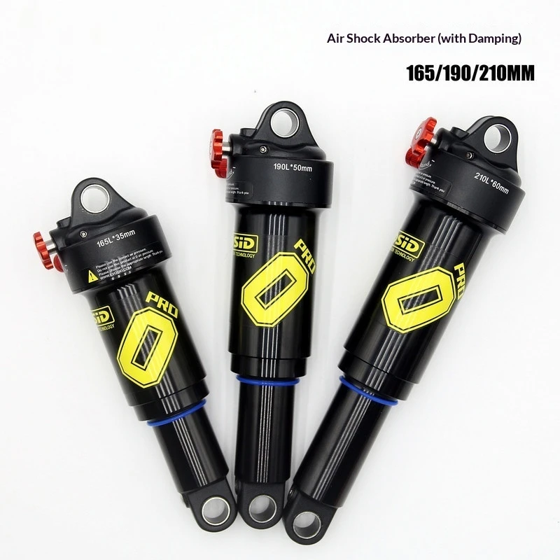 Cool Evosid Air Rear Shock Absorber Rebound Damping Adjustable 165mm 190mm 210mm For Full Suspension Mountain Bike Adult Cycling
Cool Evosid Air Rear Shock Absorber Rebound Damping Adjustable 165mm 190mm 210mm For Full Suspension Mountain Bike Adult Cycling