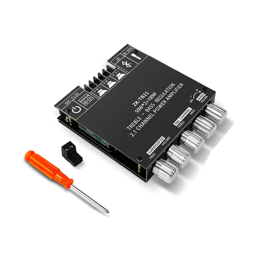 YXW ZK-TB21 2.1 channel blue-tooth digital power amplifier module high and low tone super heavy subwoofer high power ZK-TB21
YXW ZK-TB21 2.1 channel blue-tooth digital power amplifier module high and low tone super heavy subwoofer high power ZK-TB21