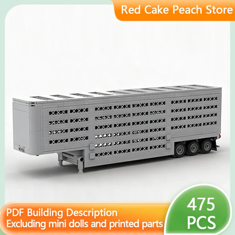 City Car Model MOC Building Bricks Classic Livestock Trailer Modular Technology Children Holiday Gifts Assemble Toys Suit
City Car Model MOC Building Bricks Classic Livestock Trailer Modular Technology Children Holiday Gifts Assemble Toys Suit