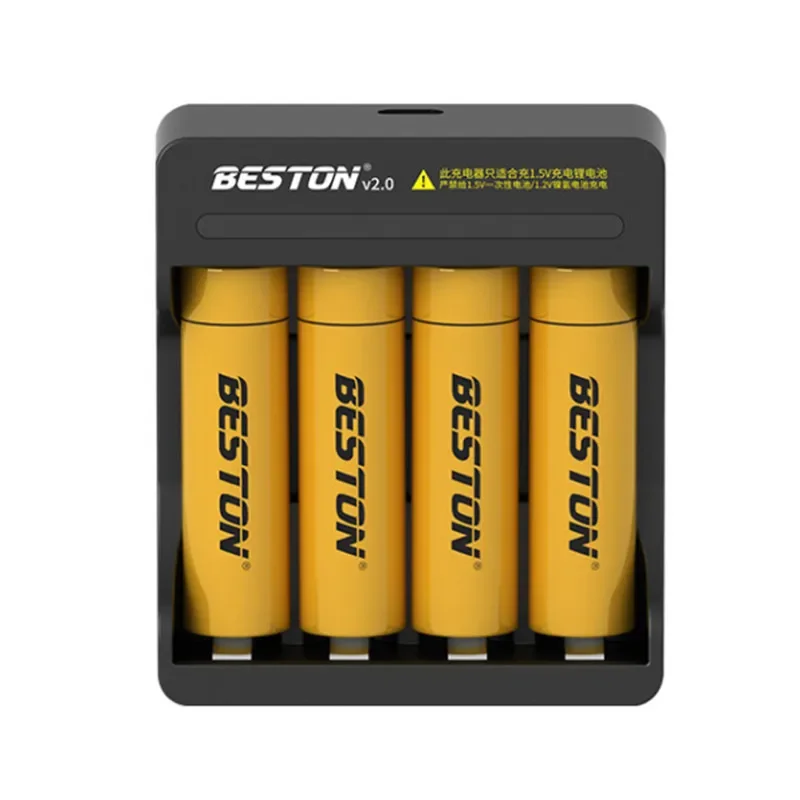 1.5v AA Battery Charger With LED Indicator Light Smart Charger Suitable for 1.5v Lithium Ion Rechargeable Battery AAA
1.5v AA Battery Charger With LED Indicator Light Smart Charger Suitable for 1.5v Lithium Ion Rechargeable Battery AAA