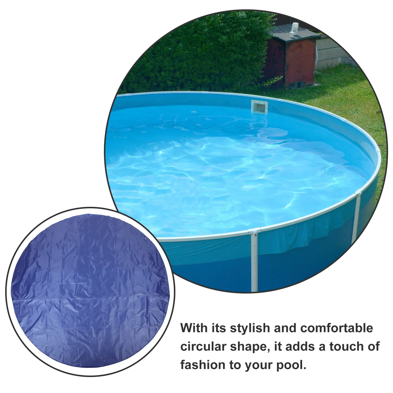 Водонепроницаемое надувное покрытие для бассейна, синяя круглая защита для домашнего бассейна, изоляция, энергоэффективная, простая в установке крышка
Водонепроницаемое надувное покрытие для бассейна, синяя круглая защита для домашнего бассейна, изоляция, энергоэффективная, простая в установке крышка
