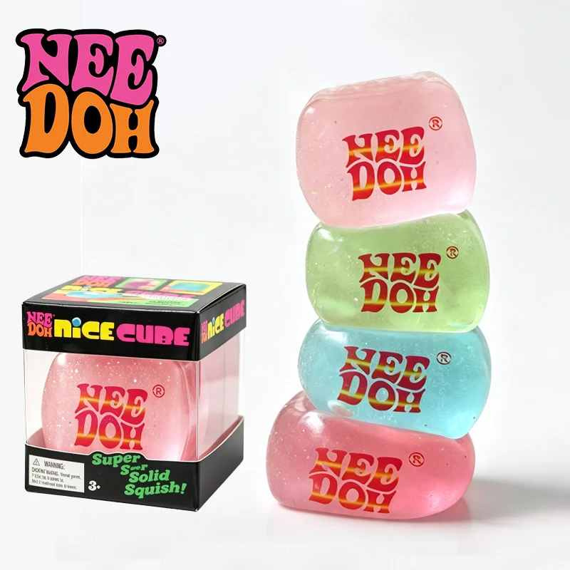 Needoh Nice Ice Cube Glow in the Dark Squeeze Sensory Toy Non-toxic Maltose Fidget Anxiety Relief Stress Balls Solid Clear Cube
Needoh Nice Ice Cube Glow in the Dark Squeeze Sensory Toy Non-toxic Maltose Fidget Anxiety Relief Stress Balls Solid Clear Cube
