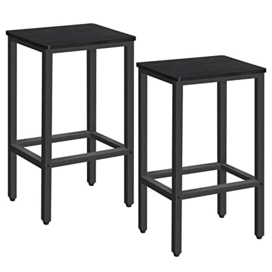 Bar Stools Set 2 Bar Chairs with Footrest 2-Piece Dg Stools Height Rectangular dustrial Bar Stools Strong Metal Frame for Dg Ro
Bar Stools Set 2 Bar Chairs with Footrest 2-Piece Dg Stools Height Rectangular dustrial Bar Stools Strong Metal Frame for Dg Ro