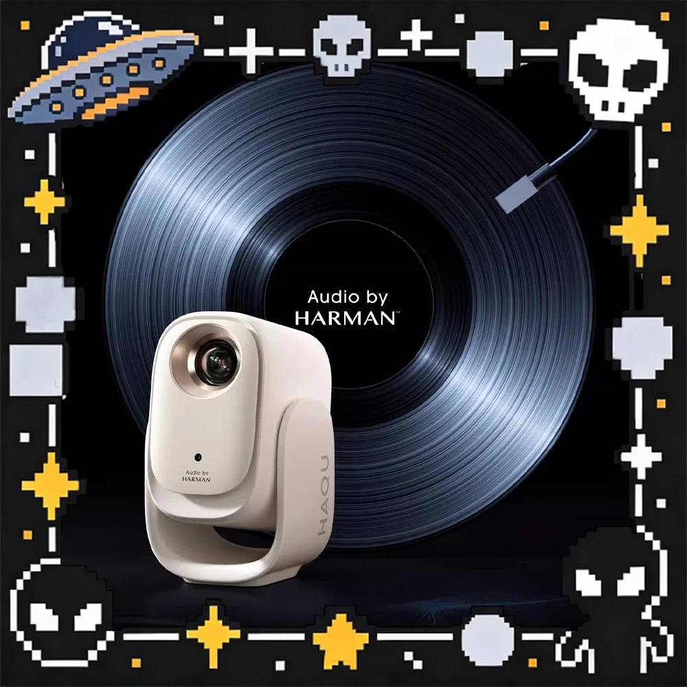 Проектор HAQU Q1ProMax, мощность источника света 90 Вт, режим гигантского экрана, контрастные проекторы, 650 CVIA, высокая яркость, поддержка Bluetooth
Проектор HAQU Q1ProMax, мощность источника света 90 Вт, режим гигантского экрана, контрастные проекторы, 650 CVIA, высокая яркость, поддержка Bluetooth