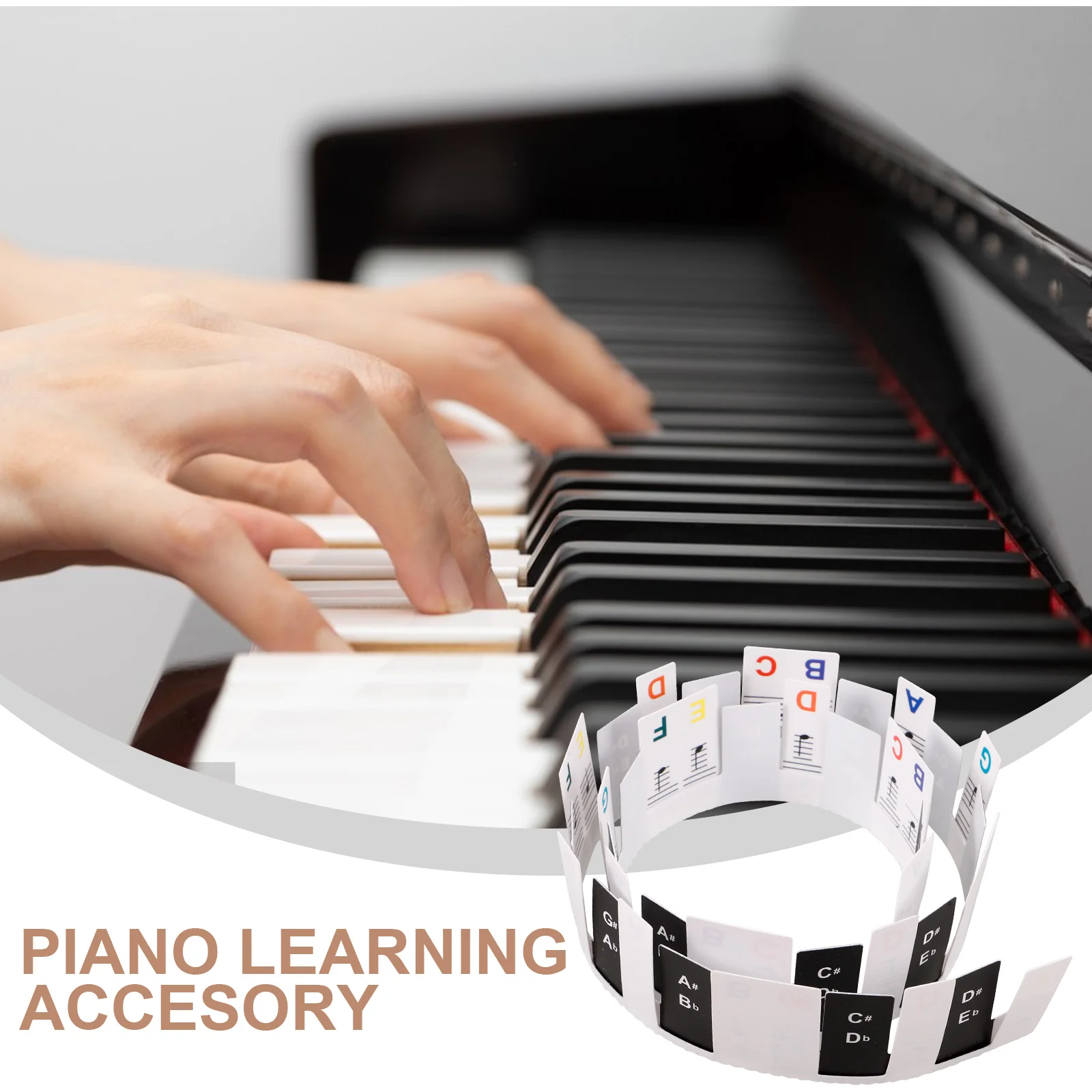 2pcs Piano Stickers Removable 88 Key 61 Key PVC Keyboard Note Labels for Beginner Baby Colorful Durable Easy Learning
2pcs Piano Stickers Removable 88 Key 61 Key PVC Keyboard Note Labels for Beginner Baby Colorful Durable Easy Learning