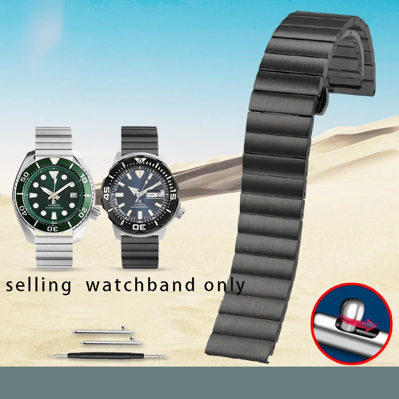 Stainless steel wristband for Seiko 5 SRPD63K1 SKX007 PROSPEX series stainless steel watch strap quick release 20mm 22mm
Stainless steel wristband for Seiko 5 SRPD63K1 SKX007 PROSPEX series stainless steel watch strap quick release 20mm 22mm