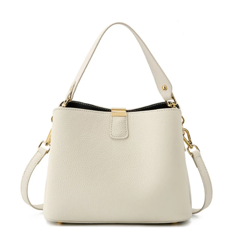 Women Bag Genuine Leather Shoulder Bag Commuter Bucket Handbag Crossbody Bag Luxury Designer Purses 2026 Trendy beige white
Women Bag Genuine Leather Shoulder Bag Commuter Bucket Handbag Crossbody Bag Luxury Designer Purses 2026 Trendy beige white