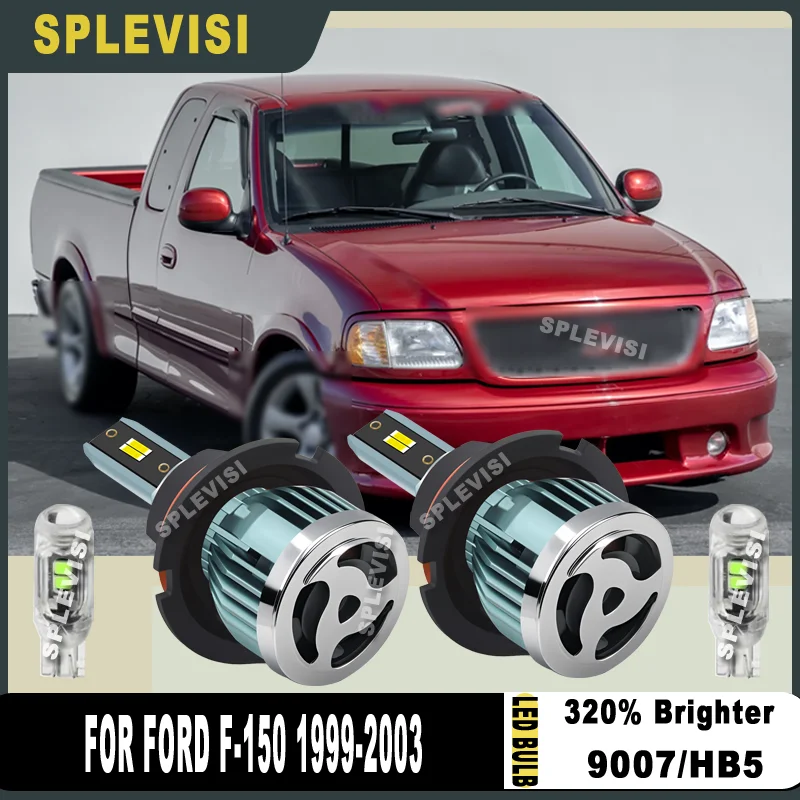 Lifespan Over 60000 Hours High-speed Heat Dissipation 6000K White 9007/HB5 LED Headlight For Ford F-150 1999 2000 2001 2002 2003
Lifespan Over 60000 Hours High-speed Heat Dissipation 6000K White 9007/HB5 LED Headlight For Ford F-150 1999 2000 2001 2002 2003