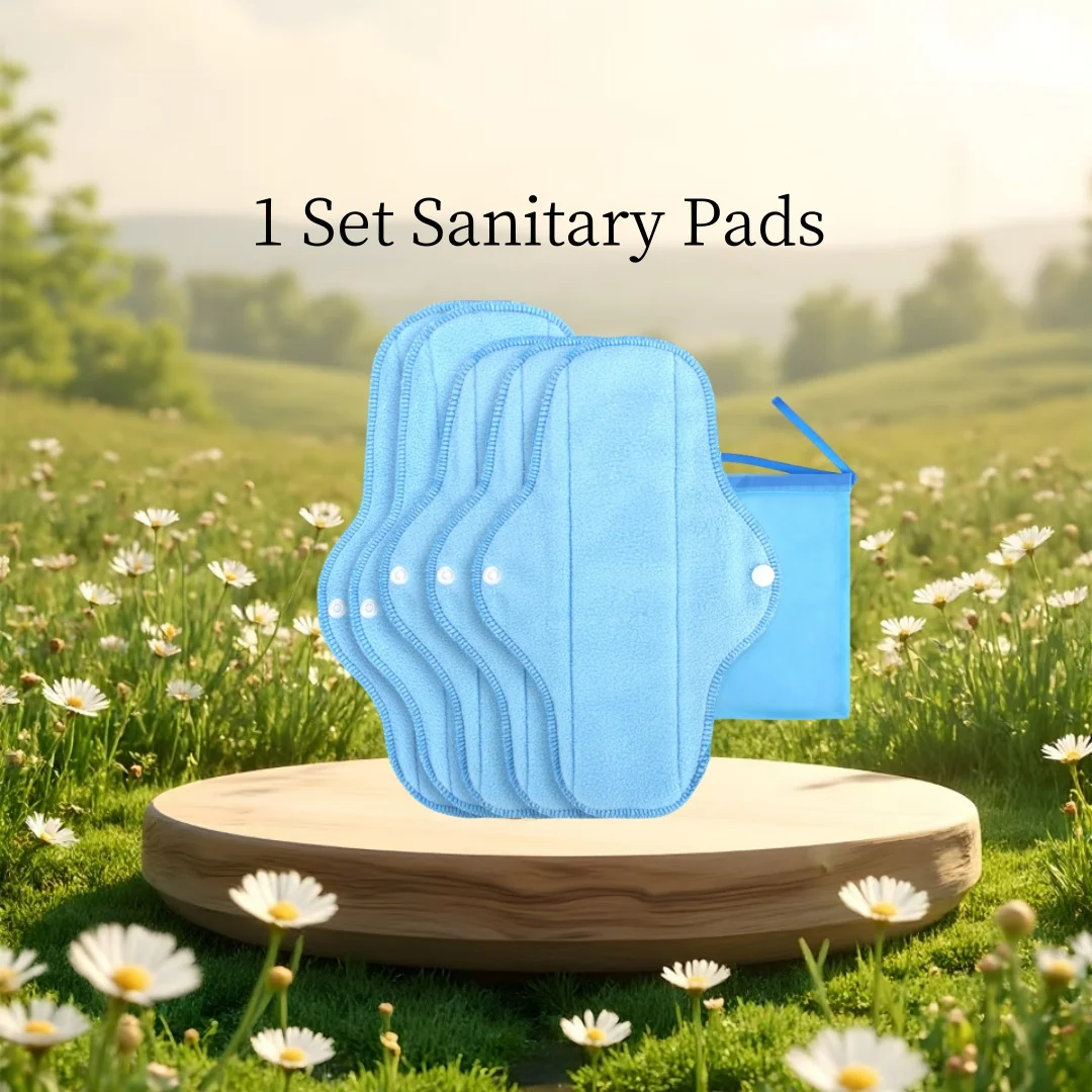 AIO 1Set Reusable Sanitary Pads Heavy Flow Women Menstrual Period Washable Sanitary towel Polar fleece Cloth Pad 
AIO 1Set Reusable Sanitary Pads Heavy Flow Women Menstrual Period Washable Sanitary towel Polar fleece Cloth Pad