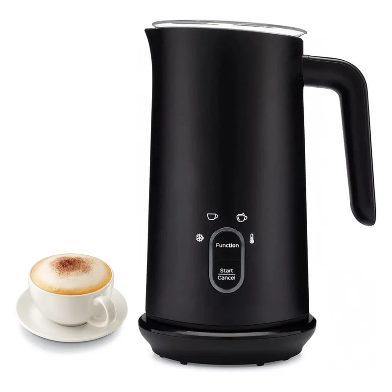 4-in-1 Electric Milk Frother for Latte, Cappuccino, Macchiato, 10oz/295ml Automatic Hot/Cold Foam Maker and Milk Warmer
4-in-1 Electric Milk Frother for Latte, Cappuccino, Macchiato, 10oz/295ml Automatic Hot/Cold Foam Maker and Milk Warmer
